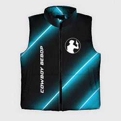 Мужской жилет Cowboy Bebop неоновые лампы, цвет: 3D-черный