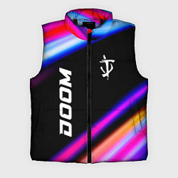 Мужской жилет Doom speed game lights, цвет: 3D-черный