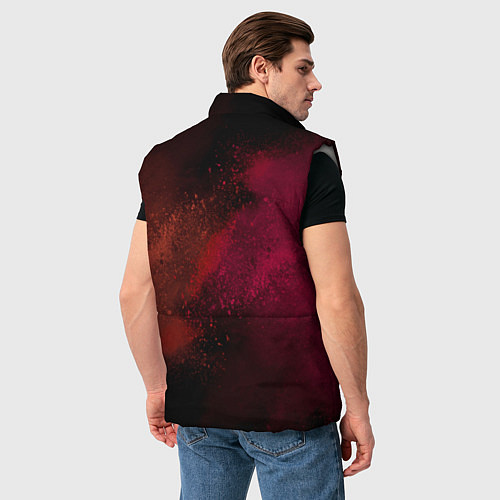 Мужской жилет Smile and colors / 3D-Светло-серый – фото 4