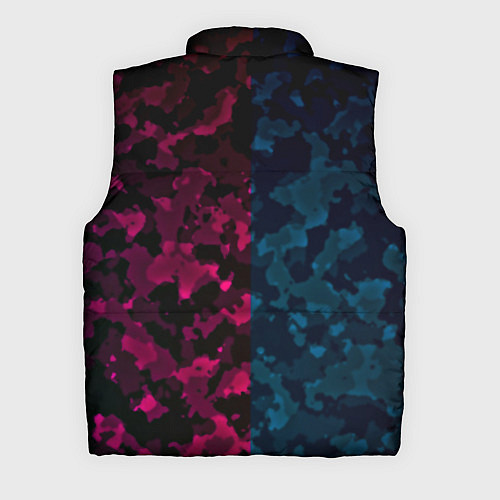 Мужской жилет PUBG camo texture / 3D-Красный – фото 2