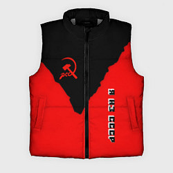 Мужской жилет СССР место рождения краски, цвет: 3D-светло-серый