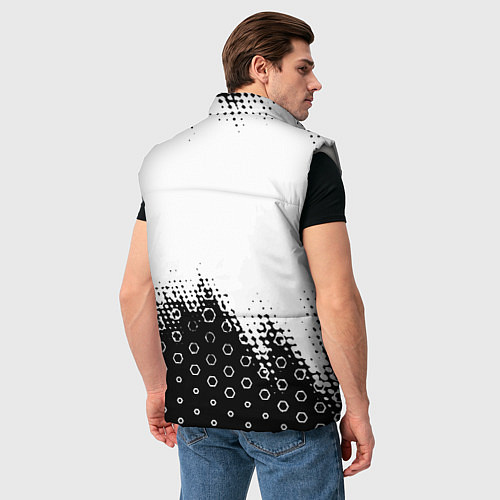 Мужской жилет Juventus sport steel / 3D-Светло-серый – фото 4