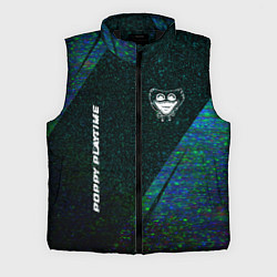 Мужской жилет Poppy Playtime glitch blue