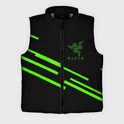 Мужской жилет Razer line green