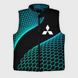 Мужской жилет Mitsubishi electro hexagon, цвет: 3D-черный