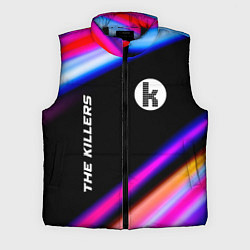Мужской жилет The Killers neon rock lights, цвет: 3D-черный