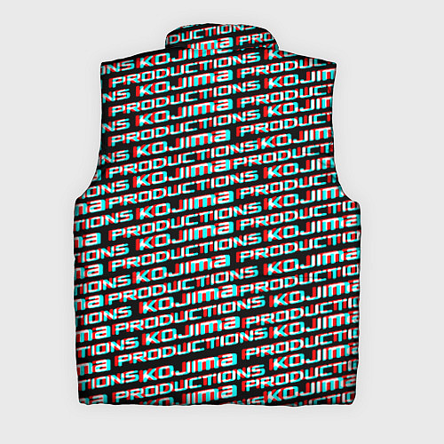 Мужской жилет Kojima game / 3D-Красный – фото 2