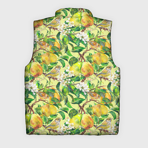 Мужской жилет Птица на грушевом дереве / 3D-Светло-серый – фото 2