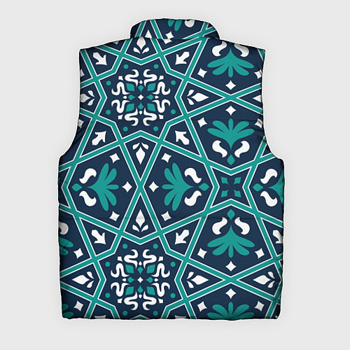Мужской жилет Геометрический узор арабеска / 3D-Красный – фото 2