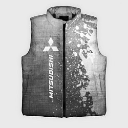 Мужской жилет Mitsubishi - grey gradient по-вертикали, цвет: 3D-черный