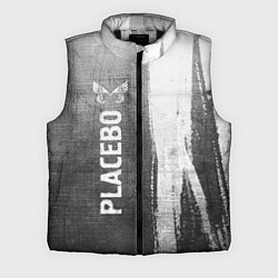 Мужской жилет Placebo - grey gradient по-вертикали, цвет: 3D-черный