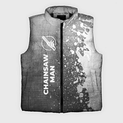 Мужской жилет Chainsaw Man - grey gradient по-вертикали