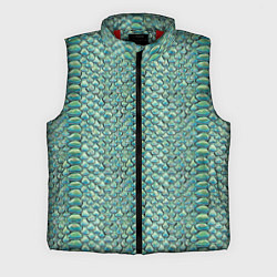 Мужской жилет Змеиная кожа паттерн