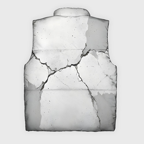 Мужской жилет Растрескавшийся бетон / 3D-Красный – фото 2