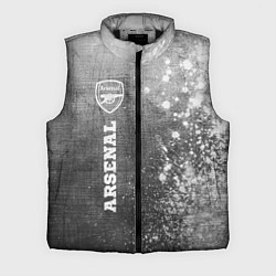 Мужской жилет Arsenal - grey gradient по-вертикали
