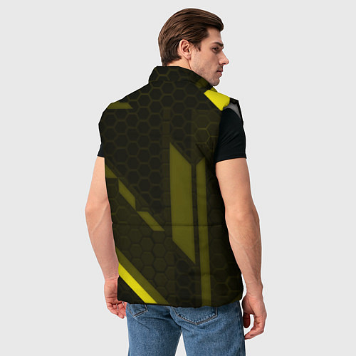 Мужской жилет AEK fc geometry / 3D-Светло-серый – фото 4