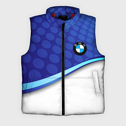 Мужской жилет BMW abstraction steel, цвет: 3D-красный