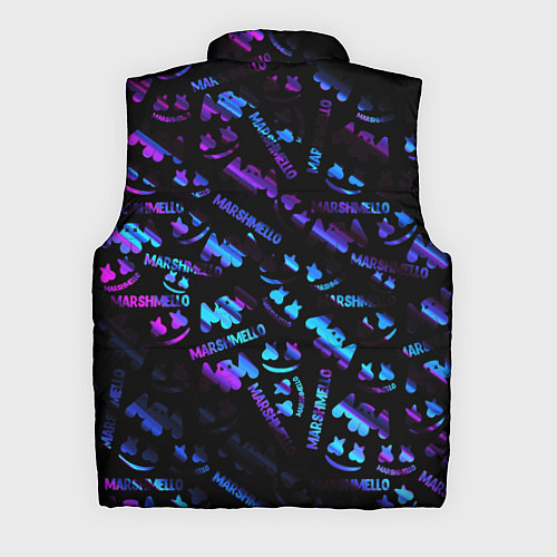 Мужской жилет Marshmello neon club / 3D-Красный – фото 2