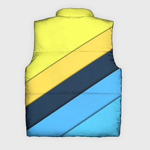 Мужской жилет Геометрия полосы спорт / 3D-Красный – фото 2