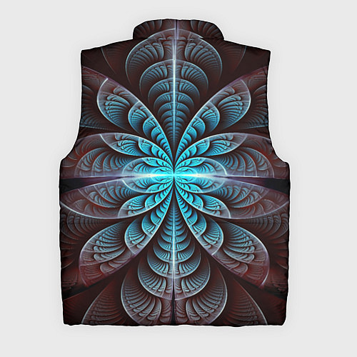 Мужской жилет Оптический узор психоделика / 3D-Красный – фото 2