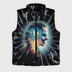 Мужской жилет Джокер в мегаполисе - осколки