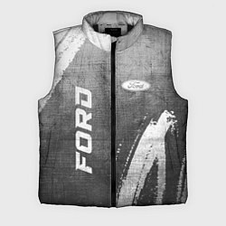 Мужской жилет Ford - grey gradient вертикально