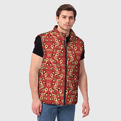 Мужской жилет Индийский платок, цвет: 3D-черный — фото 2