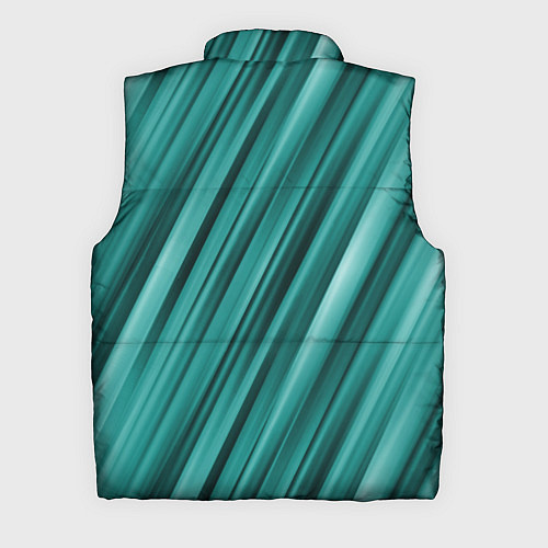 Мужской жилет Лазурные волны / 3D-Красный – фото 2
