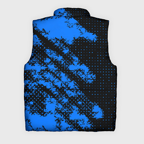 Мужской жилет Arctic Monkeys - Синий камуфляж / 3D-Красный – фото 2