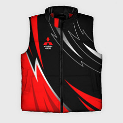 Мужской жилет Mitsubishi - red and black