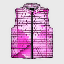 Мужской жилет Розовые кирпичики