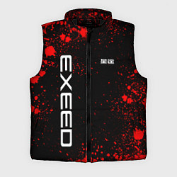 Мужской жилет Exeed - красные брызги краски