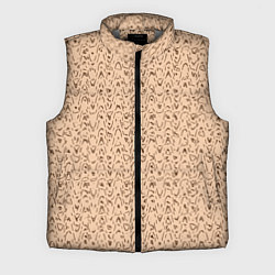 Мужской жилет Телесный бежевый паттерн
