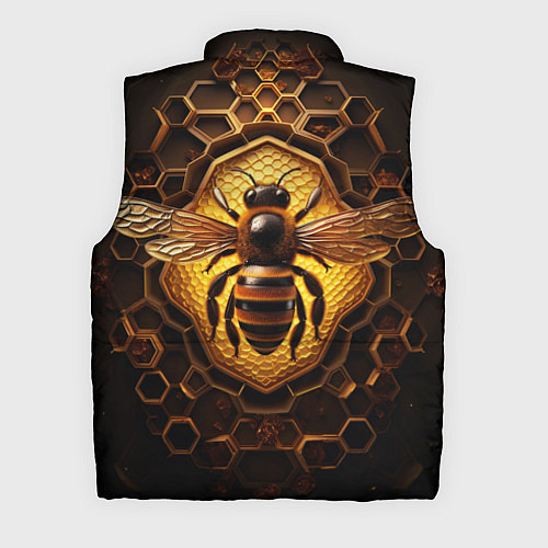 Мужской жилет Золотая пчела / 3D-Красный – фото 2