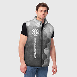 Мужской жилет Dongfeng - grey gradient по-вертикали, цвет: 3D-черный — фото 2