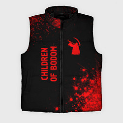 Мужской жилет Children of Bodom - red gradient вертикально
