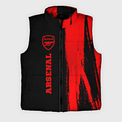 Мужской жилет Arsenal - red gradient по-вертикали