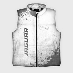 Мужской жилет Jaguar - white gradient вертикально