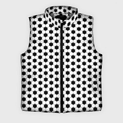 Мужской жилет Текстура футбольного мяча