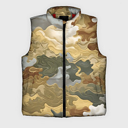 Мужской жилет Золотистый камуфляж