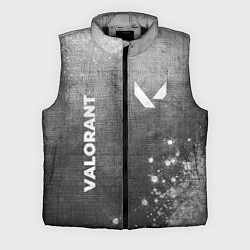 Мужской жилет Valorant - grey gradient вертикально