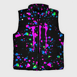 Мужской жилет Monster energy неоновые краски