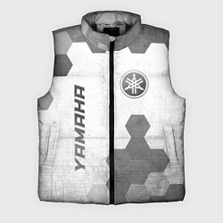 Мужской жилет Yamaha - white gradient вертикально