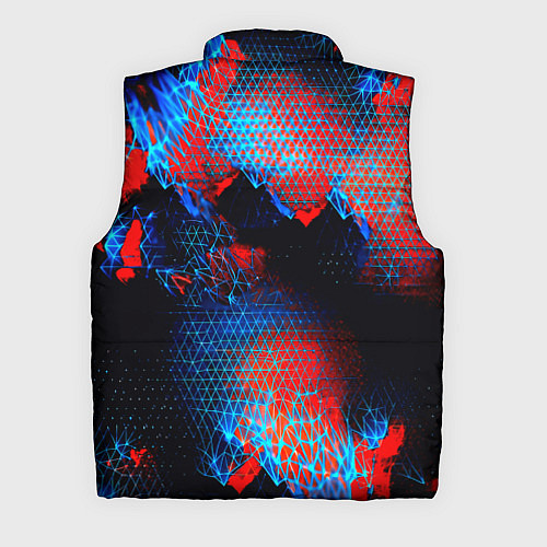 Мужской жилет Doom космическая абстракция / 3D-Красный – фото 2