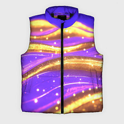 Мужской жилет Блестящая волнистая текстура