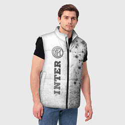 Мужской жилет Inter - white gradient по-вертикали, цвет: 3D-черный — фото 2