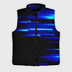 Мужской жилет Color blue black
