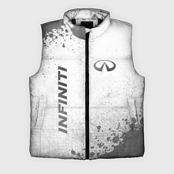Мужской жилет Infiniti - white gradient вертикально