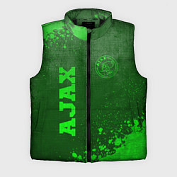 Мужской жилет Ajax - green gradient вертикально