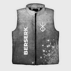 Мужской жилет Berserk - grey gradient вертикально, цвет: 3D-черный